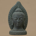 Bust of Lord Buddha handcrafted from Dungarpur black stone for home decor